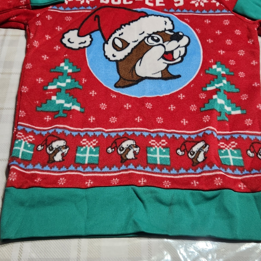 Red and Green Holiday Sweater